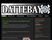 Tablet Screenshot of dattebayohi.com